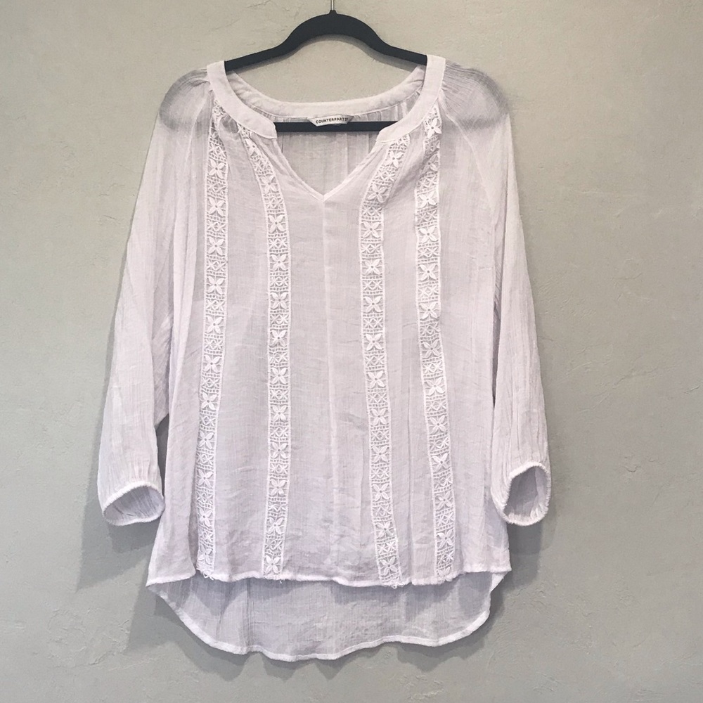 Gauze type shirt or cover up